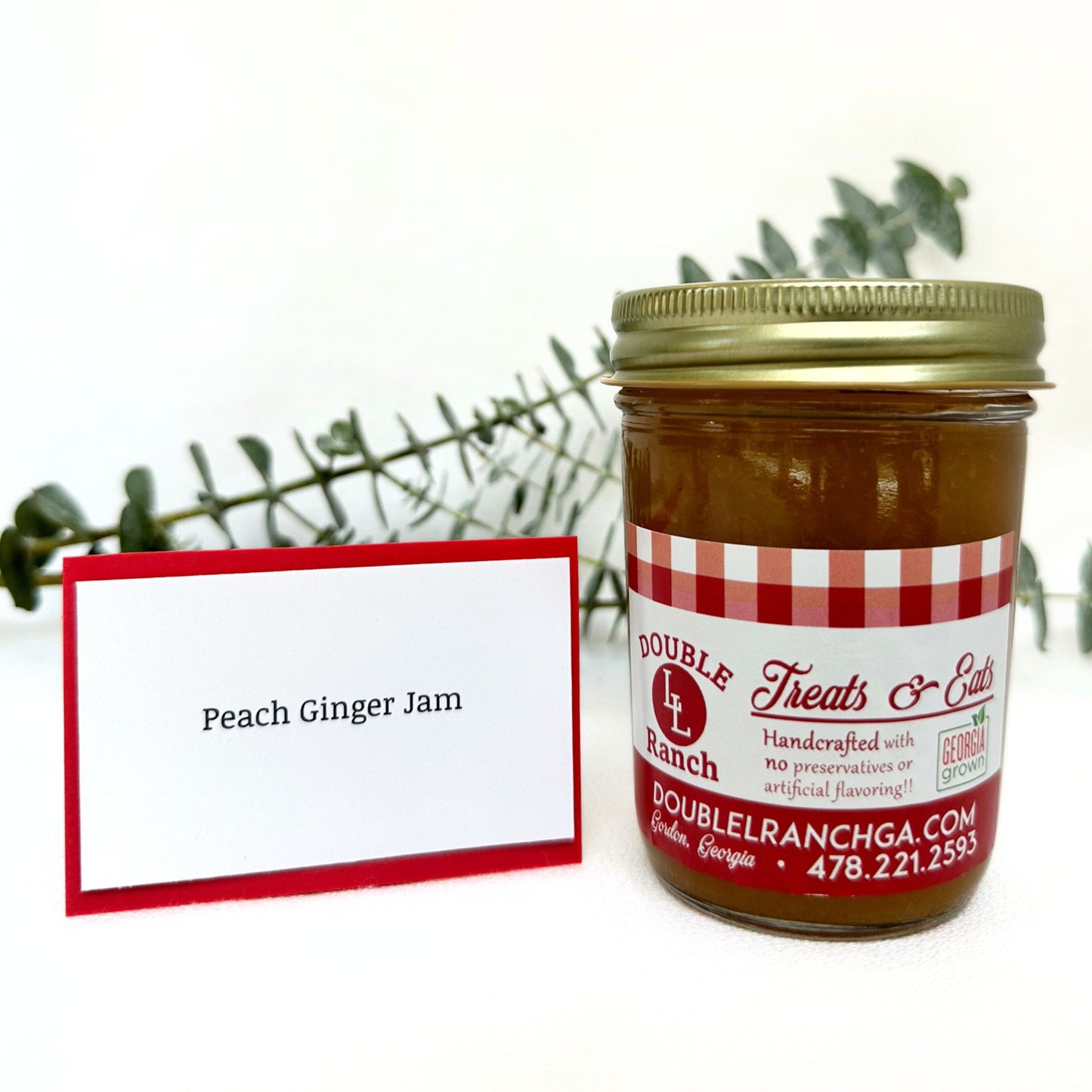 Peach Ginger Jam