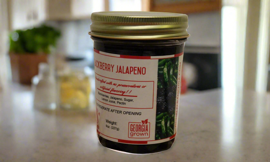 Blackberry Jalapeno Jam
