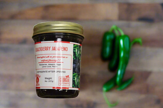 Blackberry Jalapeno Jam