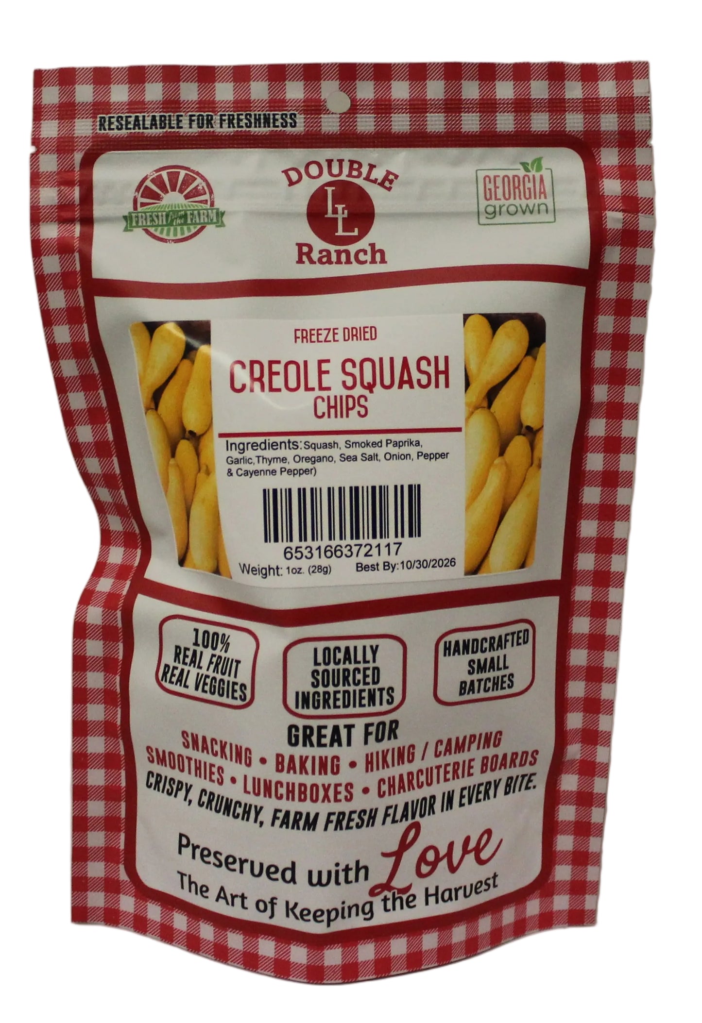 Creole Squash Chips